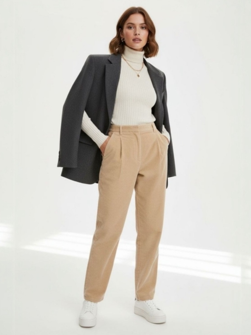 Aritzia Wilfred Free Lennox Corduroy Pants